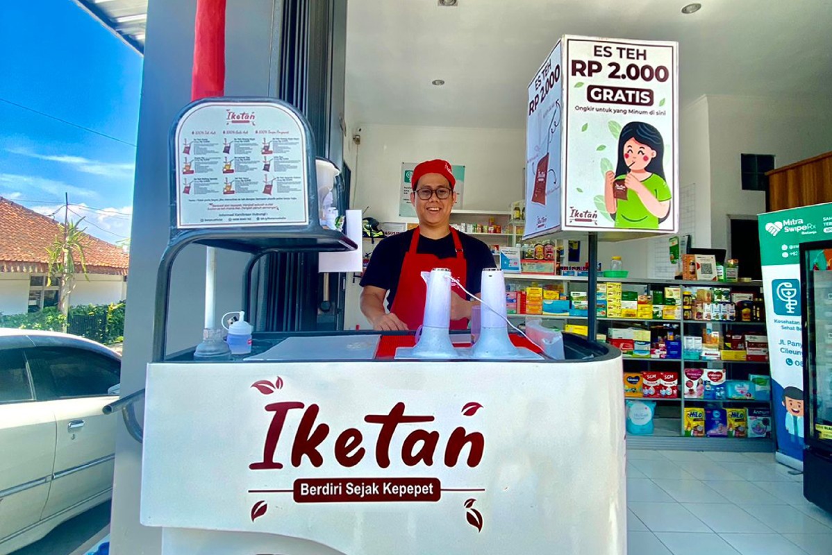 Es Teh Iketan - Berevolusi Sejak Kepepet Hingga Menaklukkan Bandung dan  Kota-kota Lainnya - IFBC Expo