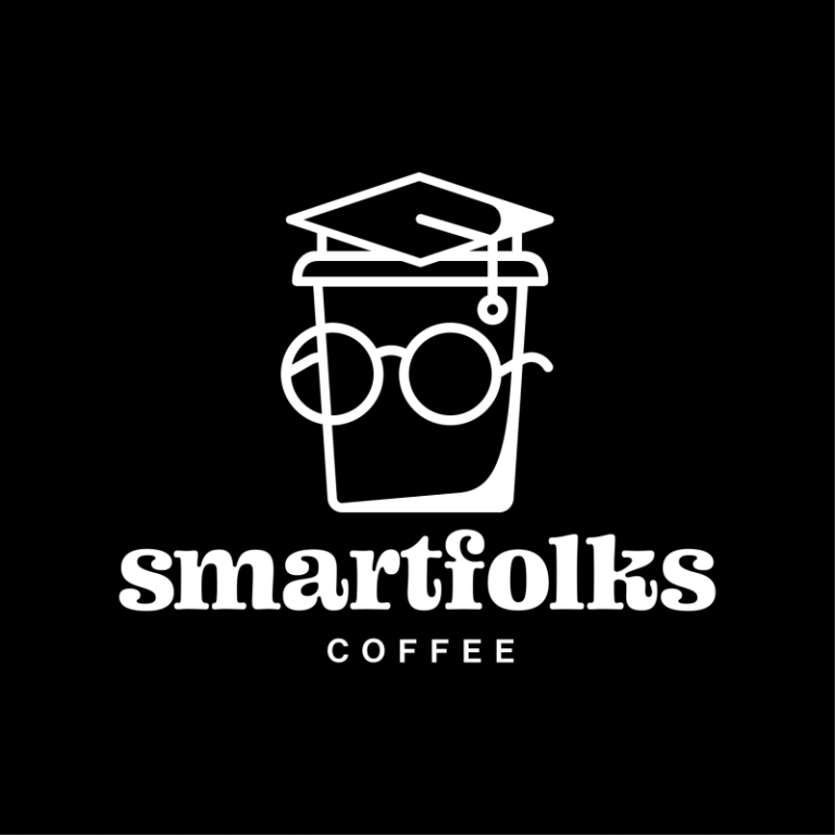 Smartfolks Black White Logo