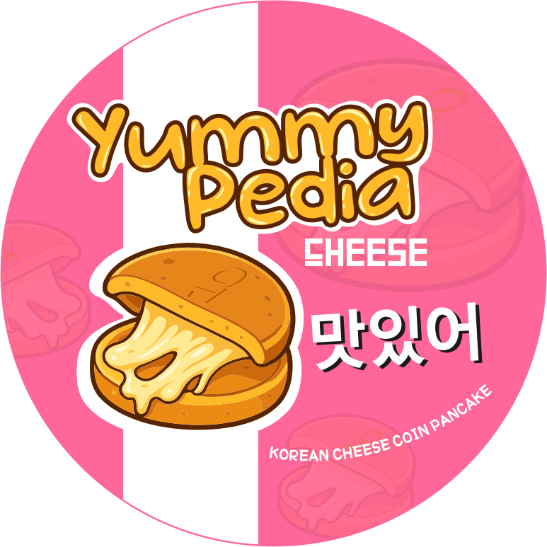 Yummypedia Cheese Coin Logo pink fix